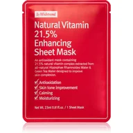 Maseczki do twarzy - By Wishtrend Natural Vitamin 21.5% Enhancing Sheet Mask - miniaturka - grafika 1