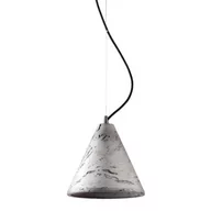 Lampy sufitowe - Volcano lampa wisząca 1-punktowa z betonu 6853 - miniaturka - grafika 1