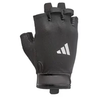 Rękawice do ćwiczeń - Rękawice treningowe ADIDAS Essential Training ( XL) Czarno-biały - miniaturka - grafika 1
