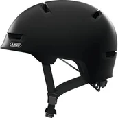 Kaski rowerowe - Abus Scraper 3.0 Kask rowerowy, velvet black M 54-58cm 2020 Kaski miejskie i trekkingowe 81758 - miniaturka - grafika 1