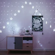 Oświetlenie świąteczne - Kurtyna świetlna LED lampki choinkowe gwiazdy XXL - miniaturka - grafika 1