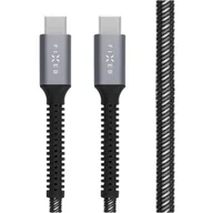 Kable USB - Fixed Kabel Armor Cable USB-C / USB-C PD 240W, 1.2 m, szary - miniaturka - grafika 1