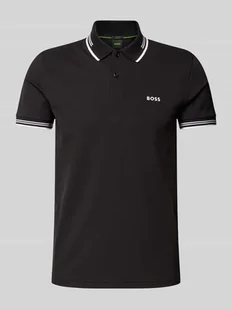 Koszulka polo o kroju slim fit z nadrukiem z logo model ‘Paul’ - Koszulki męskie - miniaturka - grafika 1