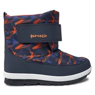 Buty dla chłopców - Śniegowce Garvalin 231859-B D Granatowy - miniaturka - grafika 1