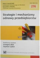 Ekonomia - Strategie i mechanizmy odnowy przedsiębiorstw - miniaturka - grafika 1