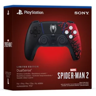 Kontroler bezprzewodowy SONY DualSense Edycja limitowana Marvel’s Spider-Man 2 - Kontrolery do Playstation - miniaturka - grafika 2