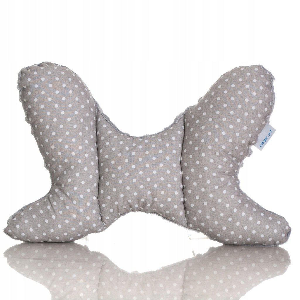 Poduszka Podróżna Motylek Antywstrząsowy Minky