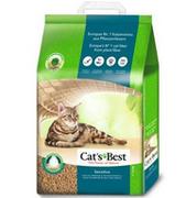 Żwirek dla kotów - Żwirek Cat's Best Sensitive 20L 7,2kg - żwirek dla kota - miniaturka - grafika 1