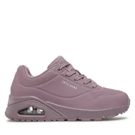 Sneakersy damskie - Sneakersy Skechers Uno Stand On Air 73690/DKMV Fioletowy - miniaturka - grafika 1