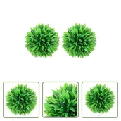 Bombki - The Living Store Sztuczne bombki bukszpanowe 2 szt. 20 cm - miniaturka - grafika 1