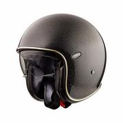 Kaski motocyklowe - Premier Kask Vintage U9 błyszczący złoty, czarny/złoty, XL - miniaturka - grafika 1