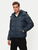 Kurtki męskie - Calvin Klein Jeans Kurtka puchowa Essentials J30J325946 Granatowy Regular Fit - miniaturka - grafika 1