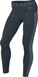 Nike Kostki Length Tight W Np Df Mr 7/8 Mesh Tight, Armory Navy/White, FN4981-478, L - Spodnie rowerowe - miniaturka - grafika 1
