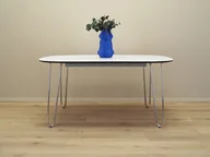 Stoły - Stół biały, włoski design, lata 90, produkcja: Włochy - miniaturka - grafika 1