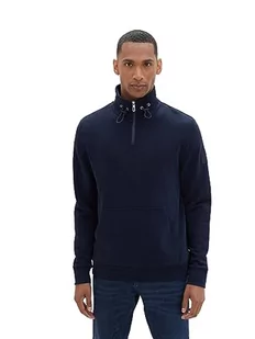 TOM TAILOR Bluza męska, 10668 - Sky Captain Blue, XL - Bluzy męskie - miniaturka - grafika 1