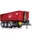 Wiking Krampe hook lift THL 30 L roll-off container Big Body 750, model vehicle