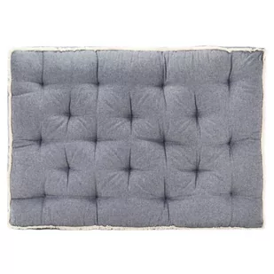 vidaXL Poduszka na sofę z palet, niebieska, 120x80x10 cm 314806 - Poduszki ogrodowe - miniaturka - grafika 1