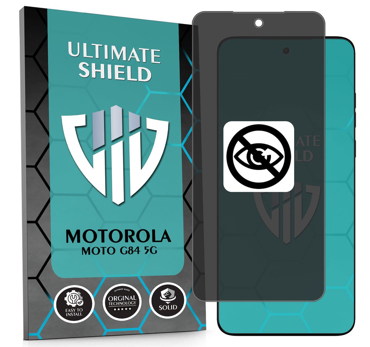 FOLIA 5D ANTYSZPIEGOWSKA DO MOTOROLA MOTO G84 5G HYDROŻELOWA MATOWA