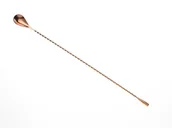 Pozostałe akcesoria barmańskie - Długa łyżka barmańska, miedź 400 - miniaturka - grafika 1