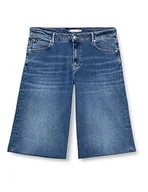 Spodenki damskie - Tommy Hilfiger Damskie szorty CRV DNM Bermudy HW Leo, 48, Lew - miniaturka - grafika 1