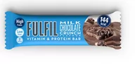 Przekąski dla dzieci - Fulfil Milk Chocolate Crunch Flavour Vitamin Protein Bar 55G - miniaturka - grafika 1