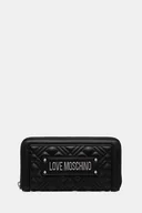 Portfele - Love Moschino portfel damski kolor czarny JC5600PP1NLA000B - miniaturka - grafika 1