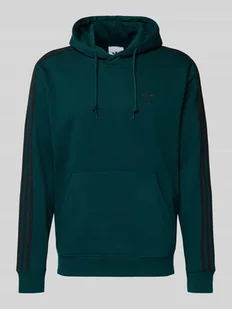Bluza o kroju regular fit z kapturem i wyhaftowanym logo - Bluzy męskie - miniaturka - grafika 1