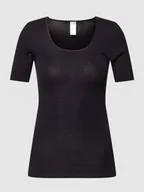 Koszulki i topy damskie - T-shirt z okrągłym dekoltem model ‘LUXURY’ - miniaturka - grafika 1