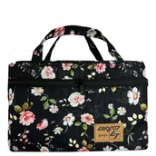 Akcesoria podróżnicze - Kosmetyczka torebka na kosmetyki damska podróżna turystyczna kuferek - miniaturka - grafika 1