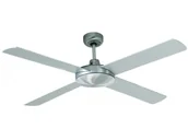 Wentylatory sufitowe - Wentylator sufitowy Futura szczotkowany chrom 132 cm z przełącznikiem ściennym - miniaturka - grafika 1