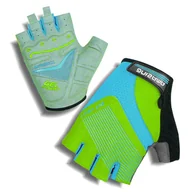 Rękawiczki rowerowe - Rękawiczki rowerowe PATTY Mechanics rozm.S niebiesko-zielone - miniaturka - grafika 1