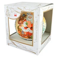 Bombki - Bombka szklana pejzaż 15 cm MIX 1 szt. - miniaturka - grafika 1