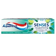 Pasty do zębów - AQUAFRESH Senses Revitalising pasta do zębów Eucalyptus 75ml - miniaturka - grafika 1