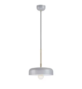 Markslojd Lampa wisząca Caen 107924 szara minimalistyczna oprawa sufitowa 107924 - Lampy sufitowe - miniaturka - grafika 1