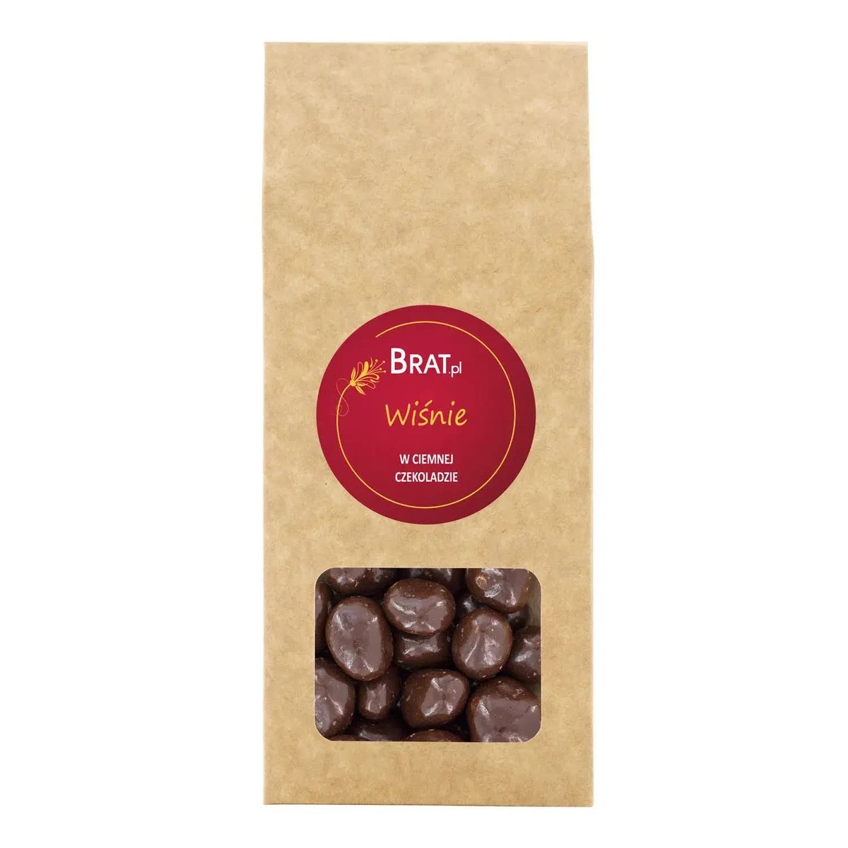 Wiśnie w ciemnej czekoladzie 100g
