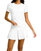 Koszulki sportowe damskie - Koszulka damska Wilson W Pro Seamless Tee Bright White M - miniaturka - grafika 1