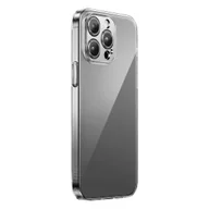 Etui i futerały do telefonów - Baseus Corning Case etui do iPhone 14 Pro pancerny pokrowiec + szkło przezroczyste - miniaturka - grafika 1