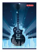 Zeszyty szkolne - Herlitz Zeszyt A4/60k linia Her Music Fol A 5 - miniaturka - grafika 1