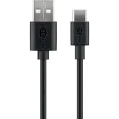 Kable USB - Goobay kabel USB-C Typ-C do USB 59122 200cm do szybkiego ładowania i przesyłania danych 59122 - miniaturka - grafika 1