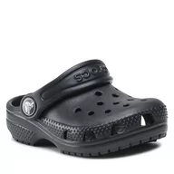 Klapki i japonki damskie - Crocs Klapki Classic Clog T 206990 Black - miniaturka - grafika 1