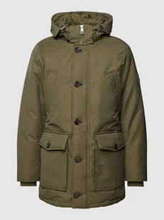 Parka z odpinanym kapturem model ‘ROCKIE’ - Kurtki męskie - miniaturka - grafika 1