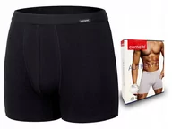 Majtki męskie - ﻿Bokserki męskie CORNETTE AUTHENTIC, czarny, 5XL - miniaturka - grafika 1