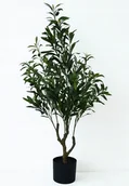 Sztuczne kwiaty - SZTUCZNE DRZEWKO Oliwkowe 110 CM DRZEWO rośliny zielone Oliwka Oliwnik - miniaturka - grafika 1