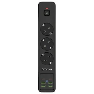 Listwa zasilająca PROOVE Power Socket P-03 (2 m) Czarny - Listwy zasilające - miniaturka - grafika 1