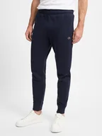 Spodnie męskie - Champion Męskie spodnie dresowe Mężczyźni Bawełna niebieski jednolity, M - miniaturka - grafika 1