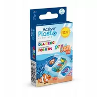 Apteczki i materiały opatrunkowe - ACTIVE PLAST Tattoo Ocean Fun Zestaw plastrów dla dzieci, 12szt. >> 0zł za wysyłkę przy zakupach od 49 zł << - miniaturka - grafika 1