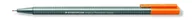 Cienkopisy - Staedtler Cienkopis TRIPLUS FINEL 334-401 pomarańczowy neonowy 0.3mm - miniaturka - grafika 1