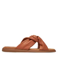 Klapki i japonki damskie - Klapki Unisa Camby 25 Gra Brązowy - miniaturka - grafika 1