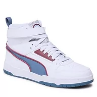 Półbuty męskie - Sneakersy Puma RBD Game Retro Prep 391936 01 White/Deep Dive/Wood Violet - miniaturka - grafika 1