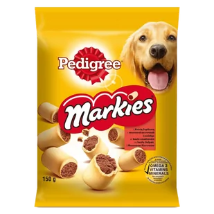 Pedigree PEDIGREE Markies 150g chrupiące ciasteczka dla psów 44997-uniw - Przysmaki dla psów - miniaturka - grafika 1